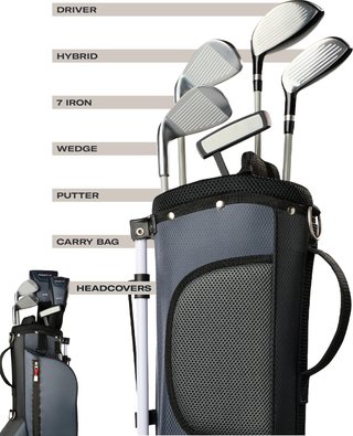 Wilson Profile JR set da golf junior, grafite