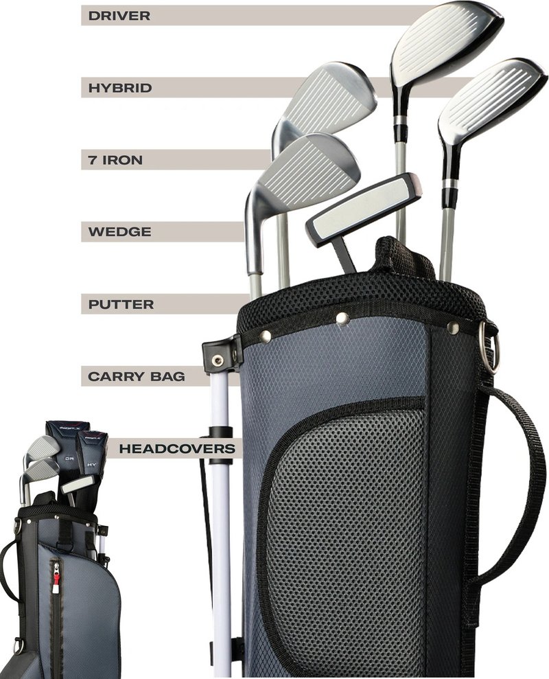 Wilson Profile JR set da golf junior, grafite