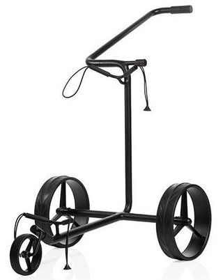 JuStar Black 3-Wheeled carrello manuale, nero