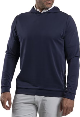 KJUS Kallen Hooded Midlayer felpa uomo, atlanta blue