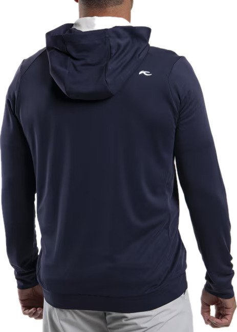 KJUS Kallen Hooded Midlayer felpa uomo, atlanta blue