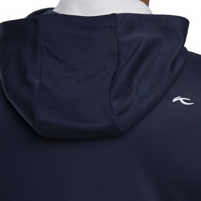 KJUS Kallen Hooded Midlayer felpa uomo, atlanta blue