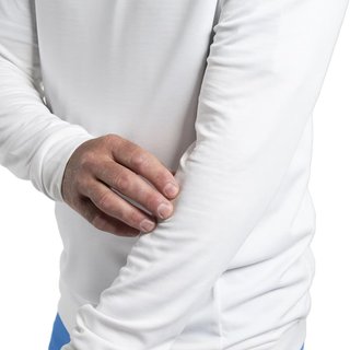 KJUS Kallen Hooded felpa uomo, bianca