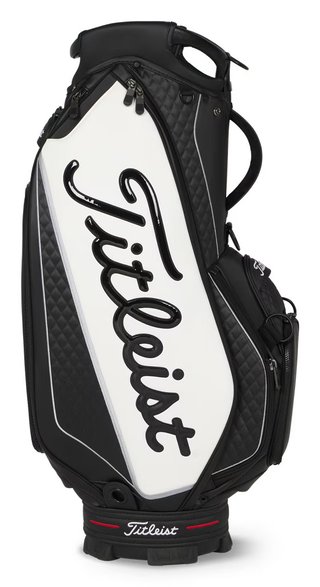 Titleist Tour Series cart bag, nero/bianco