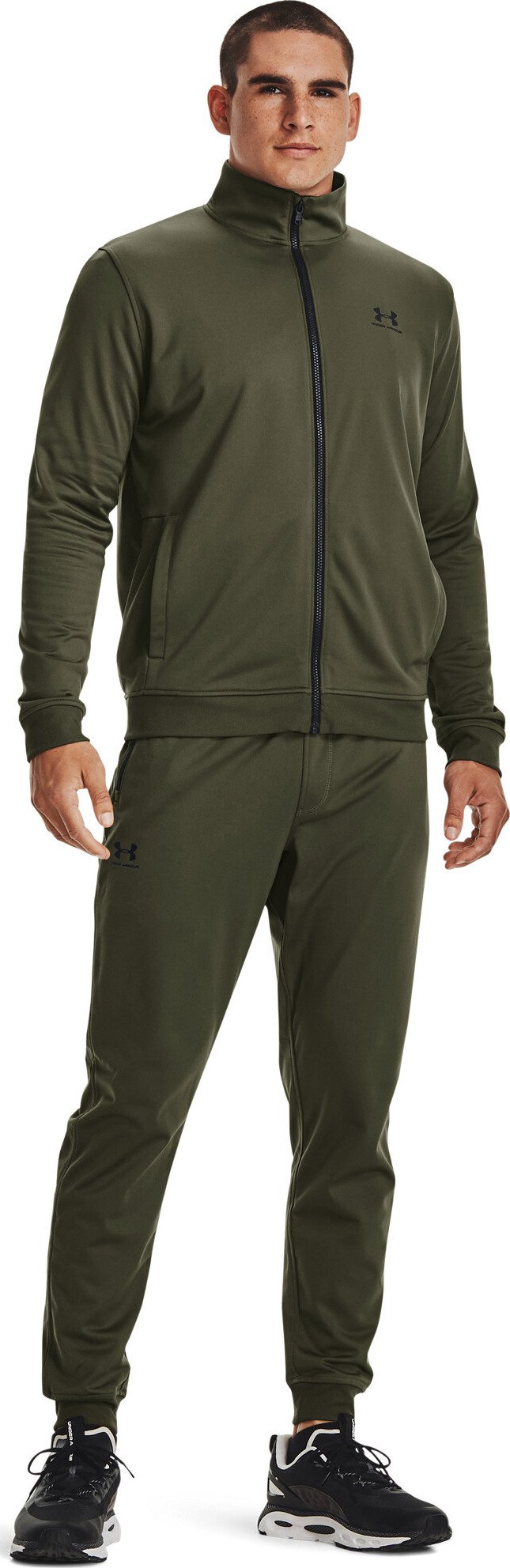 Under Armour Sportstyle Tricot giacca da uomo, marine od green