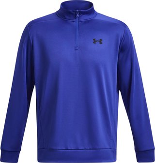 Under Armour Fleece 1/4 Zip felpa uomo, team royal