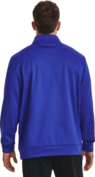 Under Armour Fleece 1/4 Zip felpa uomo, team royal
