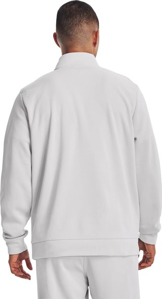 Under Armour Fleece 1/4 Zip felpa uomo, halo gray