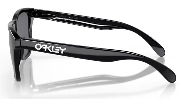 Oakley Frogskins Polished Black w/ Grey occhiali da sole