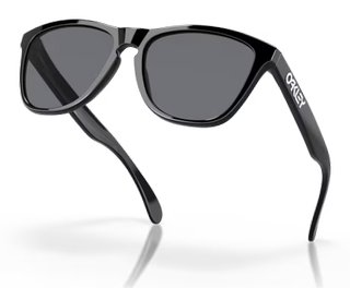 Oakley Frogskins Polished Black w/ Grey occhiali da sole