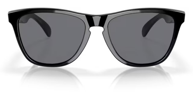 Oakley Frogskins Polished Black w/ Grey occhiali da sole