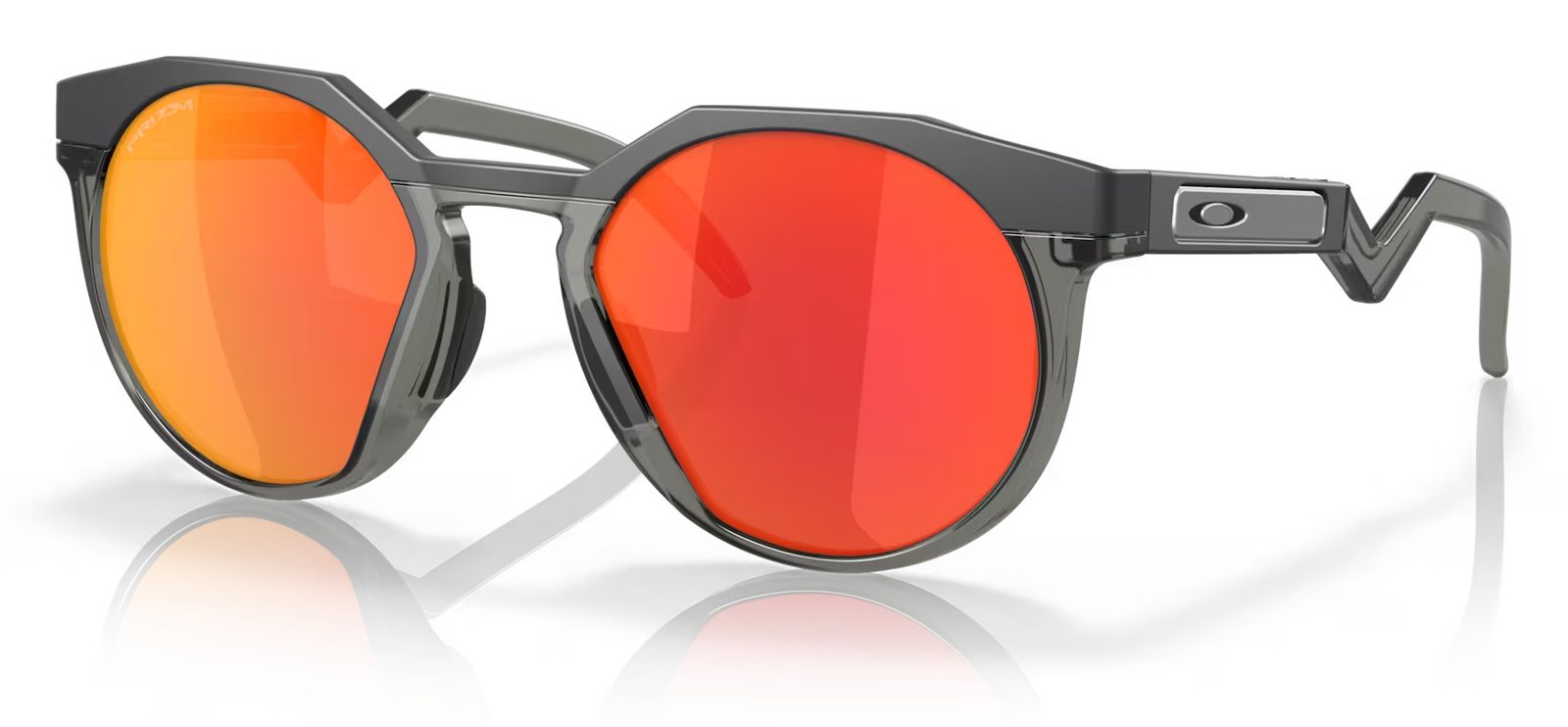 Oakley HSTN MtCrbn/GrySmk w/ Prizm Ruby occhiali da sole