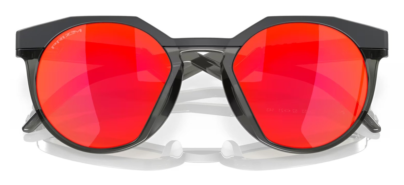 Oakley HSTN MtCrbn/GrySmk w/ Prizm Ruby occhiali da sole