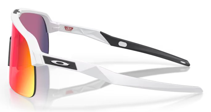 Oakley Sutro Lite occhiali da sole, Mat White w/ PRIZM Road