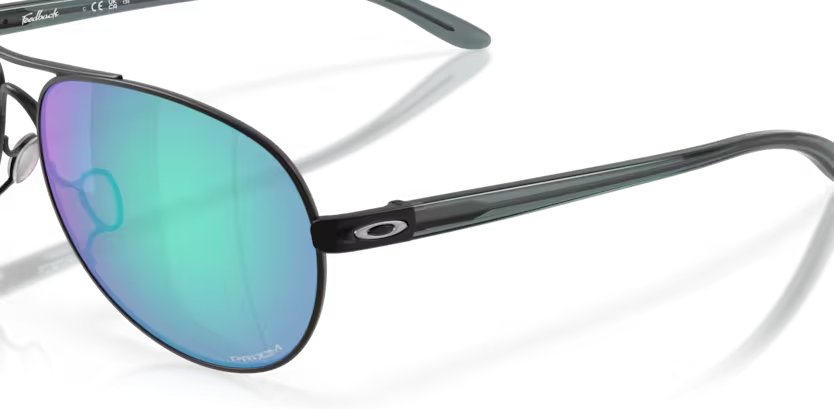 Oakley Feedback occhiali da sole, Prizm Golf Lenses, montatura Satin Black