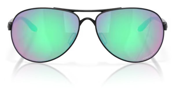 Oakley Feedback occhiali da sole, Prizm Golf Lenses, montatura Satin Black