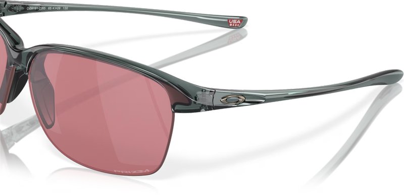 Oakley Unstoppable occhiali da sole, Prizm Dark Golf Lenses/Crystal Black Frame