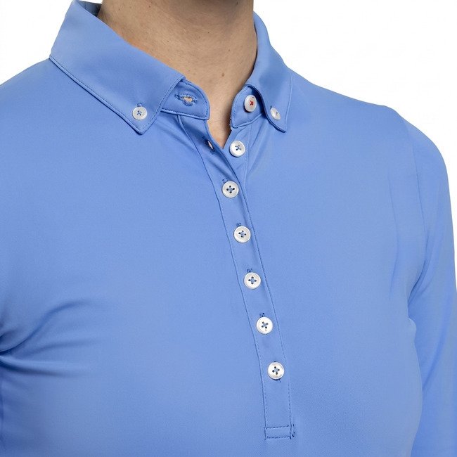 KJUS Catalina Cool longsleeve polo da donna, yonder