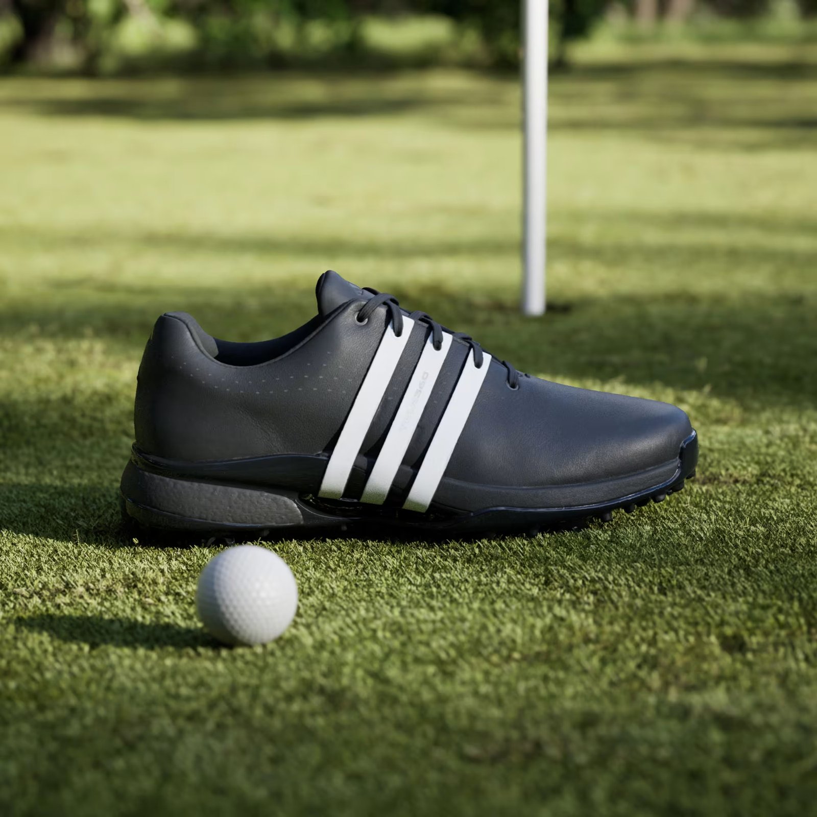 Adidas Tour360 24 scarpe da golf da uomo, nero