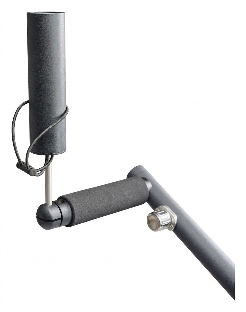 Davies Caddy Compact porta-ombrello per Davies Caddy SMART e QUICK FOLD, nero opaco
