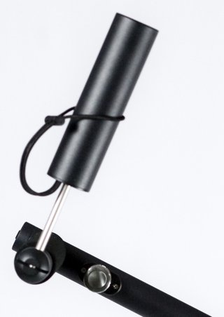Davies Caddy Compact porta-ombrello per Davies Caddy SMART e QUICK FOLD, nero opaco
