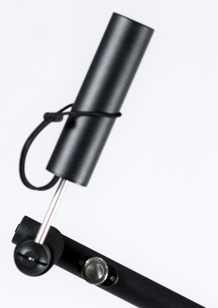 Davies Caddy Compact porta-ombrello per Davies Caddy SMART e QUICK FOLD, nero opaco