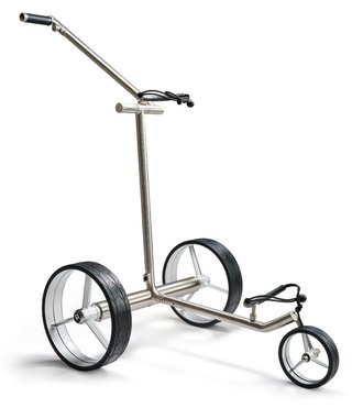 Davies Caddy Premium L Brush carrello elettrico, argento