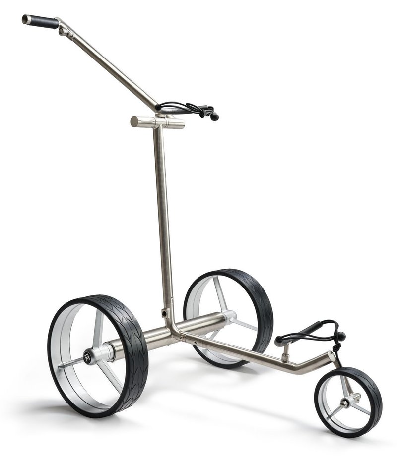 Davies Caddy Premium L Brush carrello elettrico, argento
