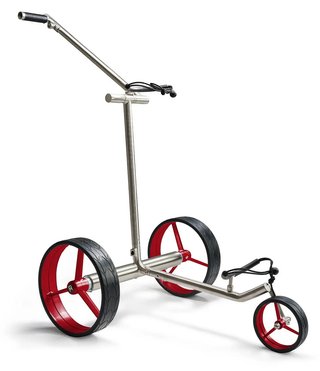 Davies Caddy Premium L Brush carrello elettrico, argento