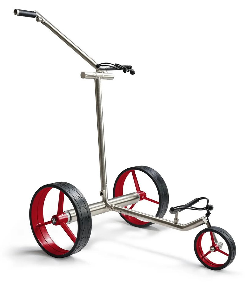 Davies Caddy Premium L Brush carrello elettrico, argento