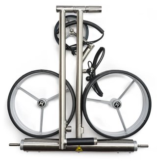 Davies Caddy Premium L Brush carrello elettrico, argento