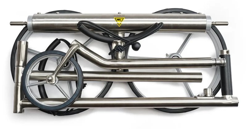 Davies Caddy Premium L Brush carrello elettrico, argento