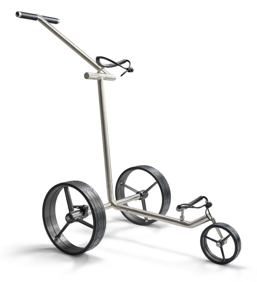 Davies Caddy Elegant carrello manuale, brush/black star wheels