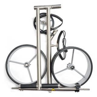 Davies Caddy Elegant carrello manuale, brush/black star wheels