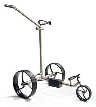 Davies Caddy Titan carrello elettrico, grigio/ruote nere