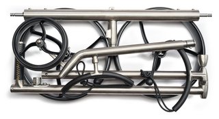 Davies Caddy Titan carrello elettrico, grigio/ruote nere