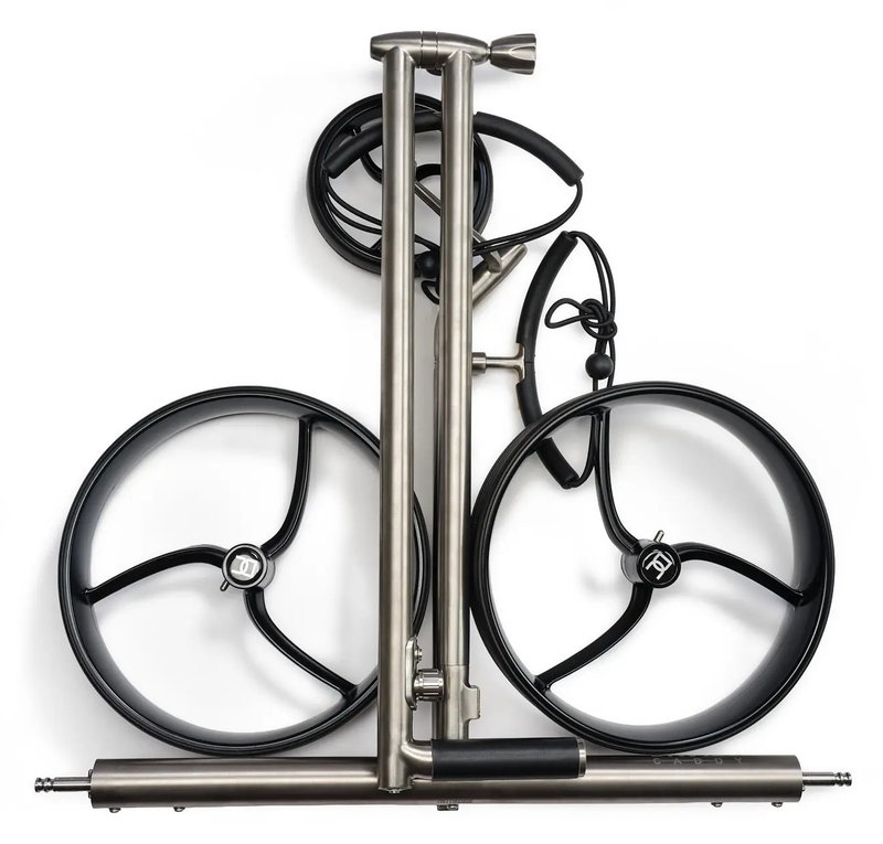 Davies Caddy Titan DHC carrello elettrico, titanio