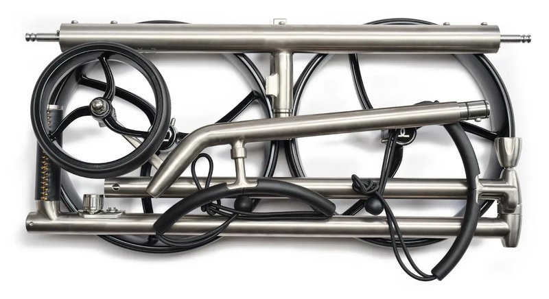 Davies Caddy Titan DHC carrello elettrico, titanio
