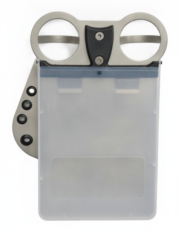 Davies Caddy Titan Scorecard Holder, titanium
