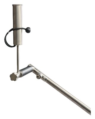 Davies Caddy Titan Adjustable Umbrella Holder accessorio per carrello, titanium