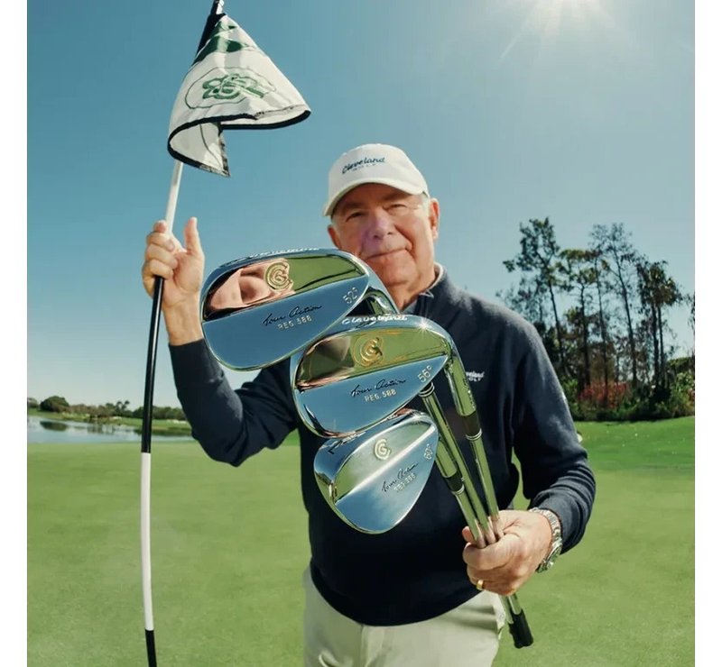 Cleveland 588 Tour Action Wedge Box wedge da uomo, acciaio