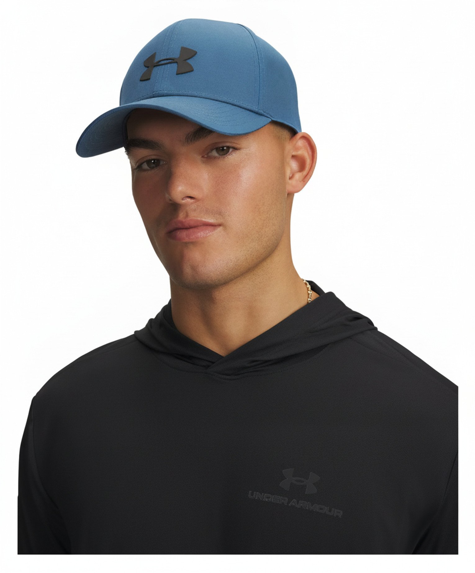 Under Armour Blitzing Low Storm Adj cappellino da uomo, wham blue