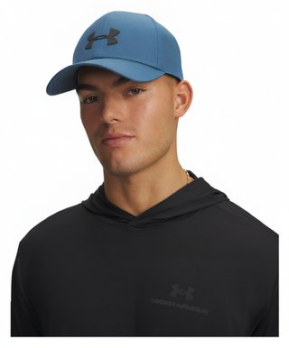 Under Armour Blitzing Low Storm Adj cappellino da uomo, wham blue