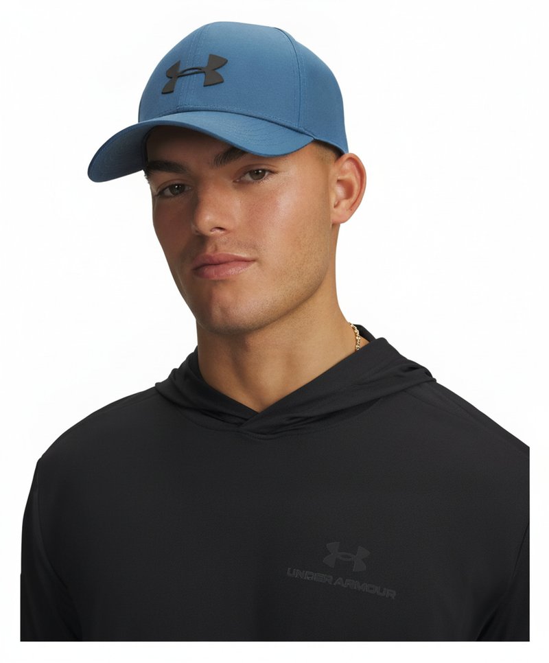 Under Armour Blitzing Low Storm Adj cappellino da uomo, wham blue