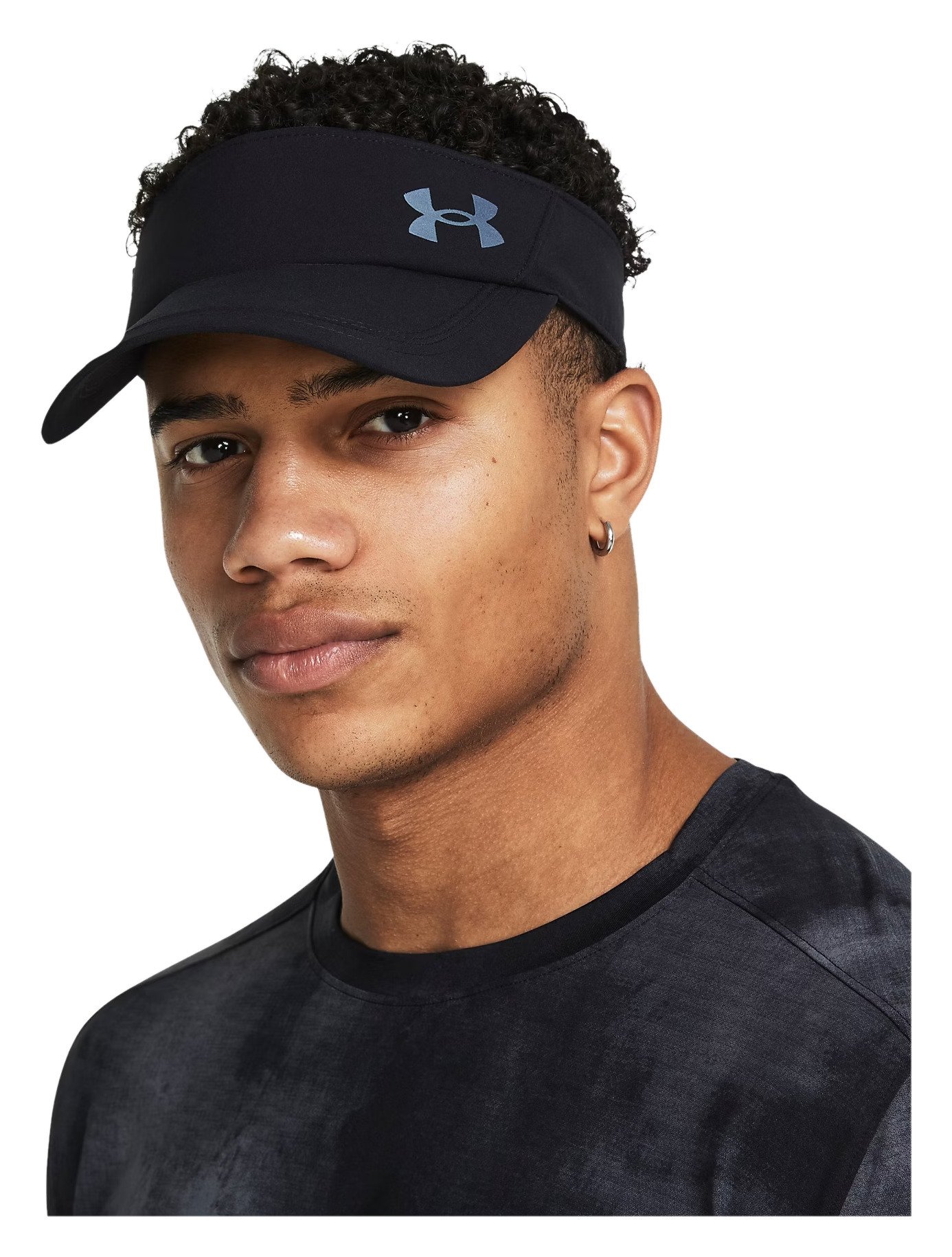 Under Armour Iso-chill Launch visiera da uomo, nero/riflettente
