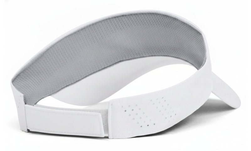 Under Armour Iso-chill Launch visiera da uomo, bianco/riflettente