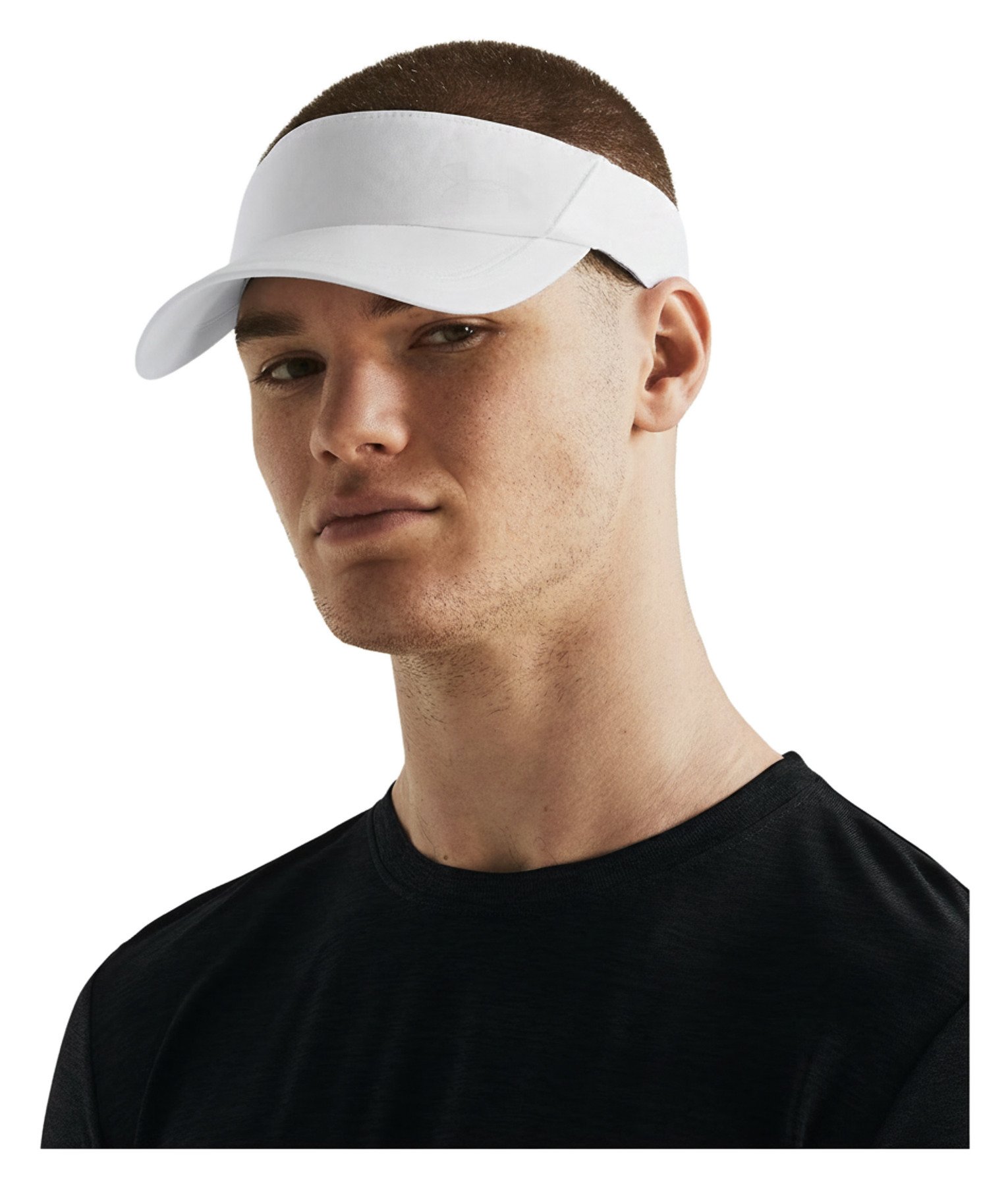 Under Armour Iso-chill Launch visiera da uomo, bianco/riflettente