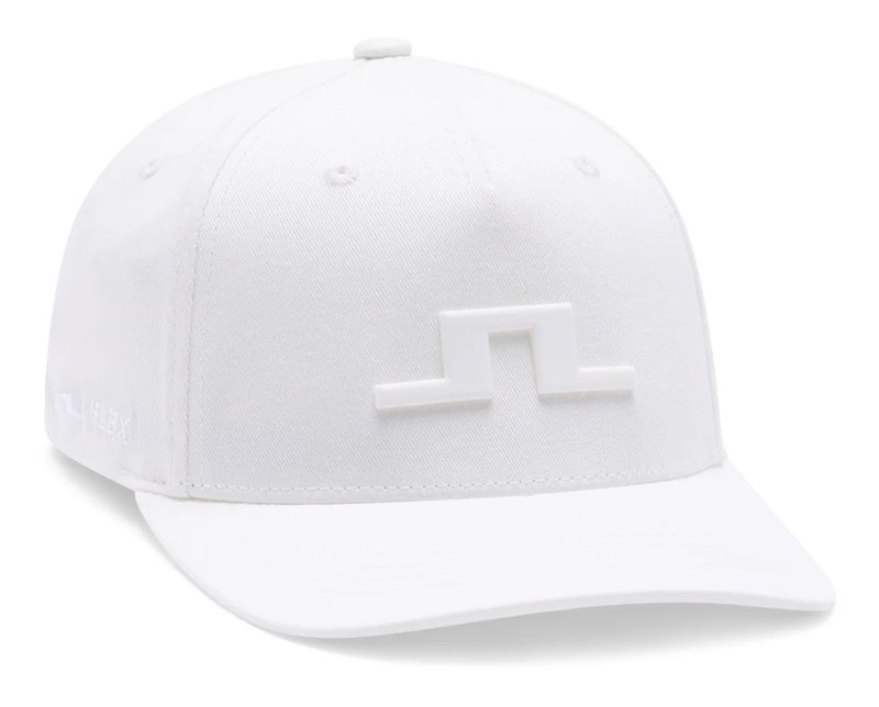 J.Lindeberg Heath uni cappellino, bianco