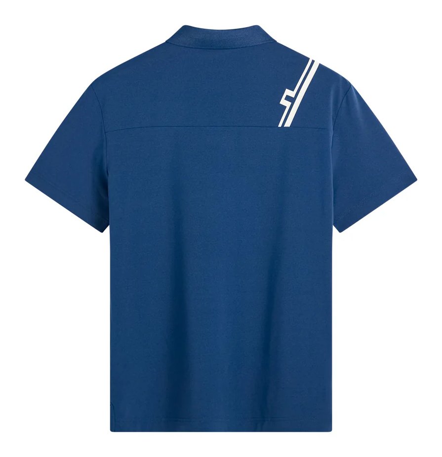 J.Lindeberg Fred Polo polo uomo, Estate Blue