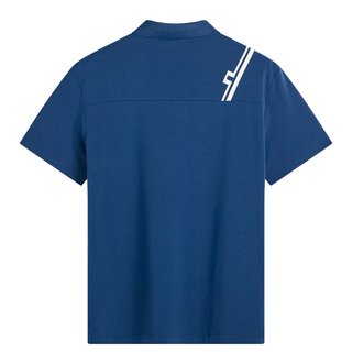 J.Lindeberg Fred Polo polo uomo, Estate Blue